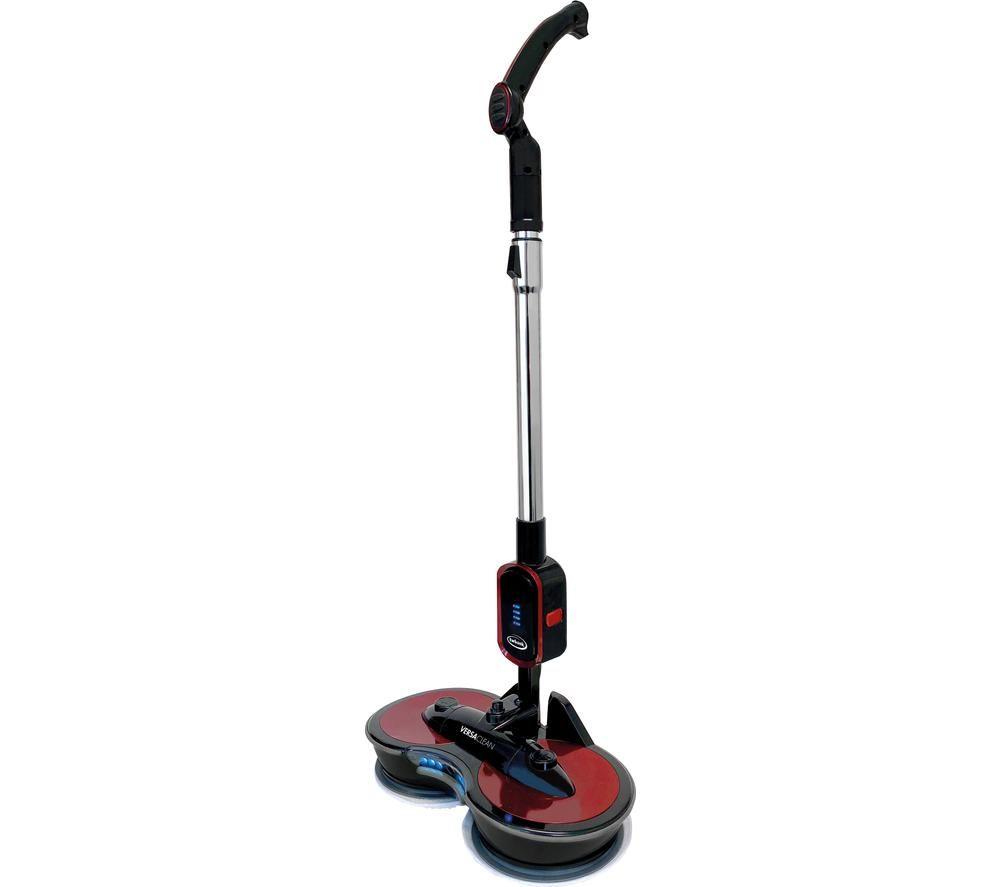 EWBANK FP90 Cordless Upright Hard Floor Cleaner - Red & Black image number 7 of 7