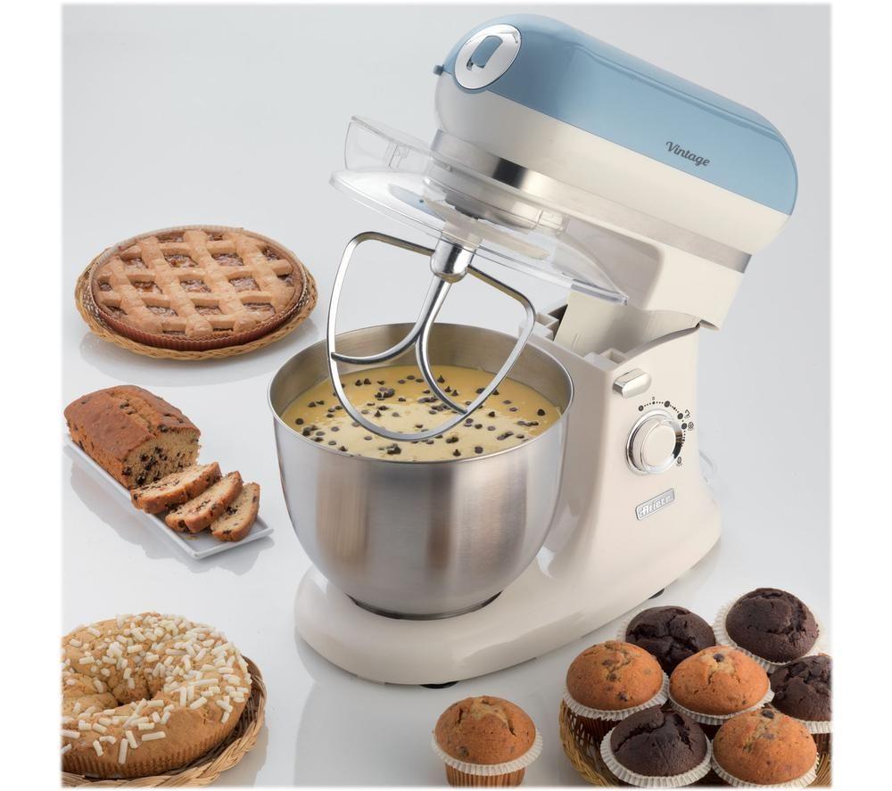 ARIETE Vintage 1588 Stand Mixer - Blue image number 4 of 9