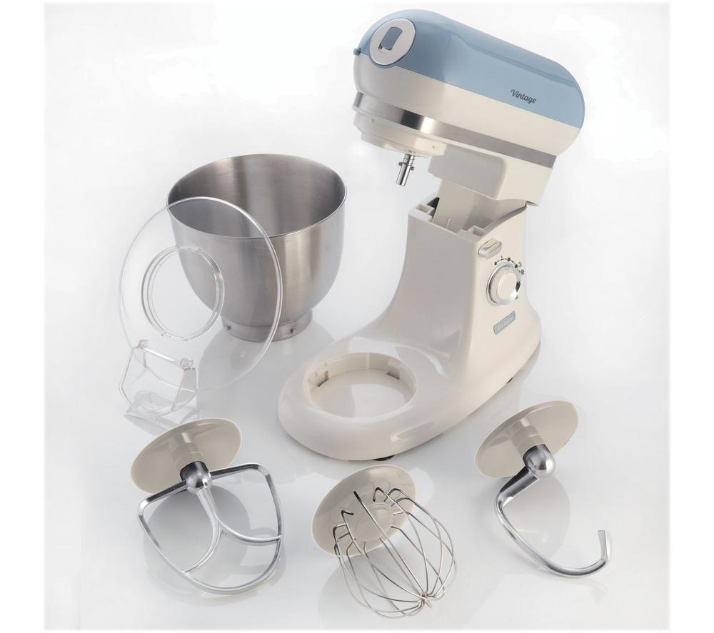 ARIETE Vintage 1588 Stand Mixer - Blue image number 5 of 9