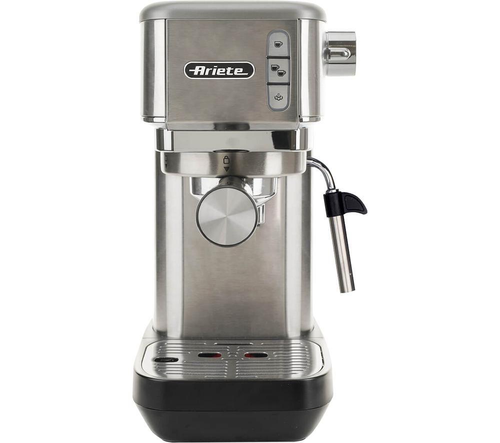 Image of ARIETE 1380 Coffee Machine - Silver, Silver/Grey