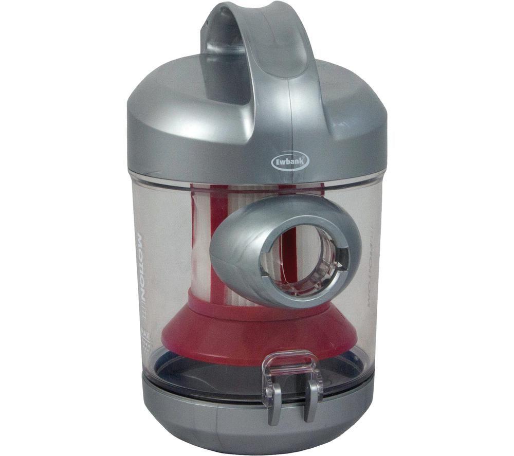 EWBANK MotionLite EW3115 Cylinder Bagless Vacuum Cleaner - Silver & Red image number 3 of 8
