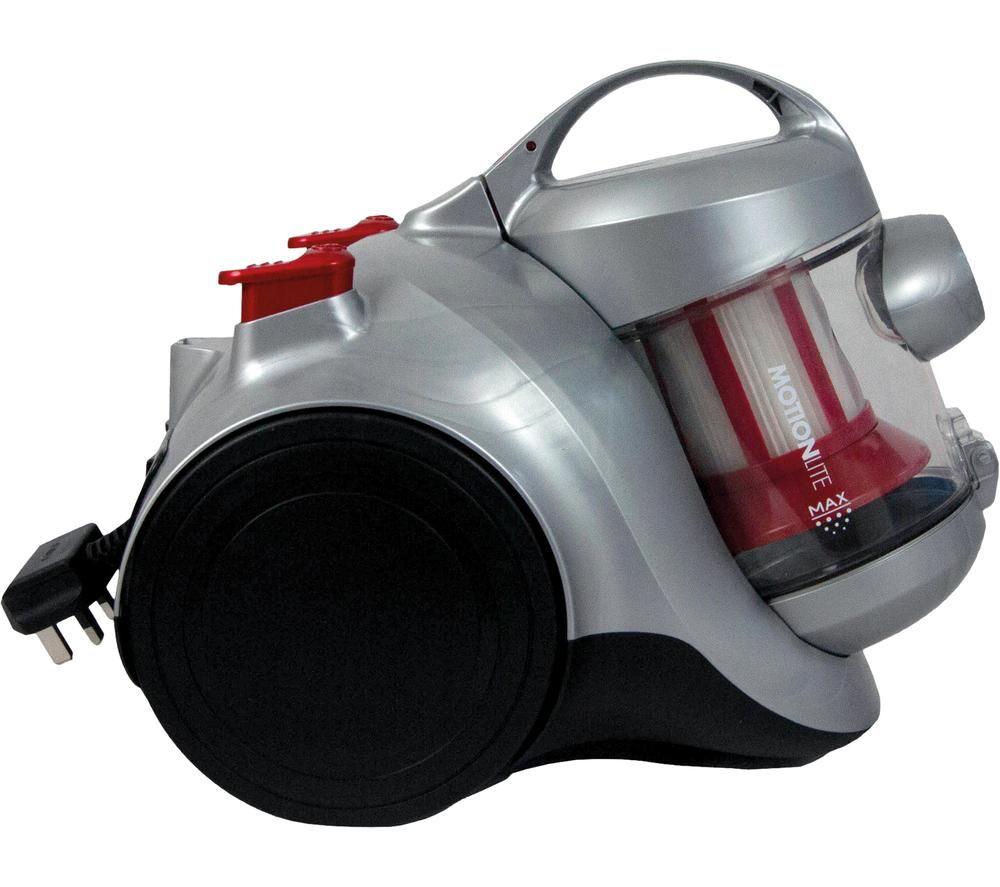 EWBANK MotionLite EW3115 Cylinder Bagless Vacuum Cleaner - Silver & Red image number 5 of 8