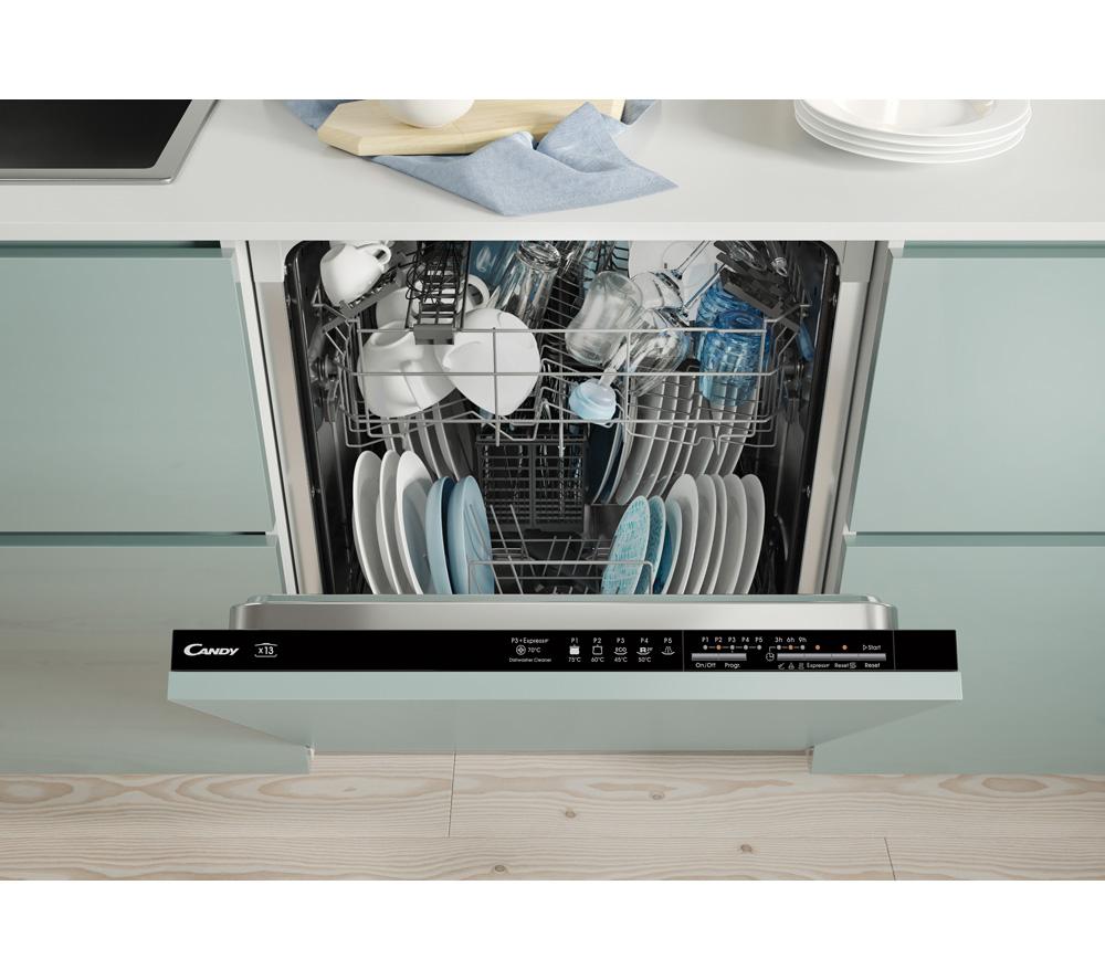 CANDY CI 3D53L0B-80 Full-size Fully Integrated Dishwasher image number 4 of 4
