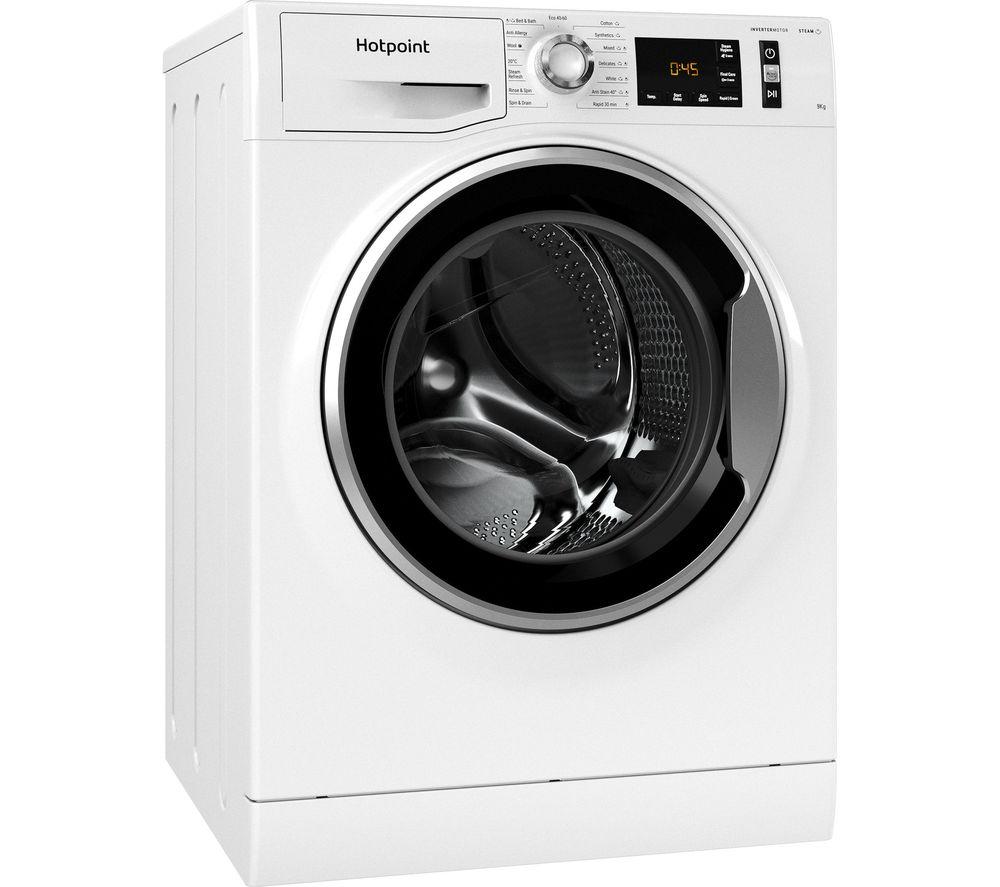 HOTPOINT NM11 965 WC A UK N 9 kg 1600 Spin Washing Machine – White, White
