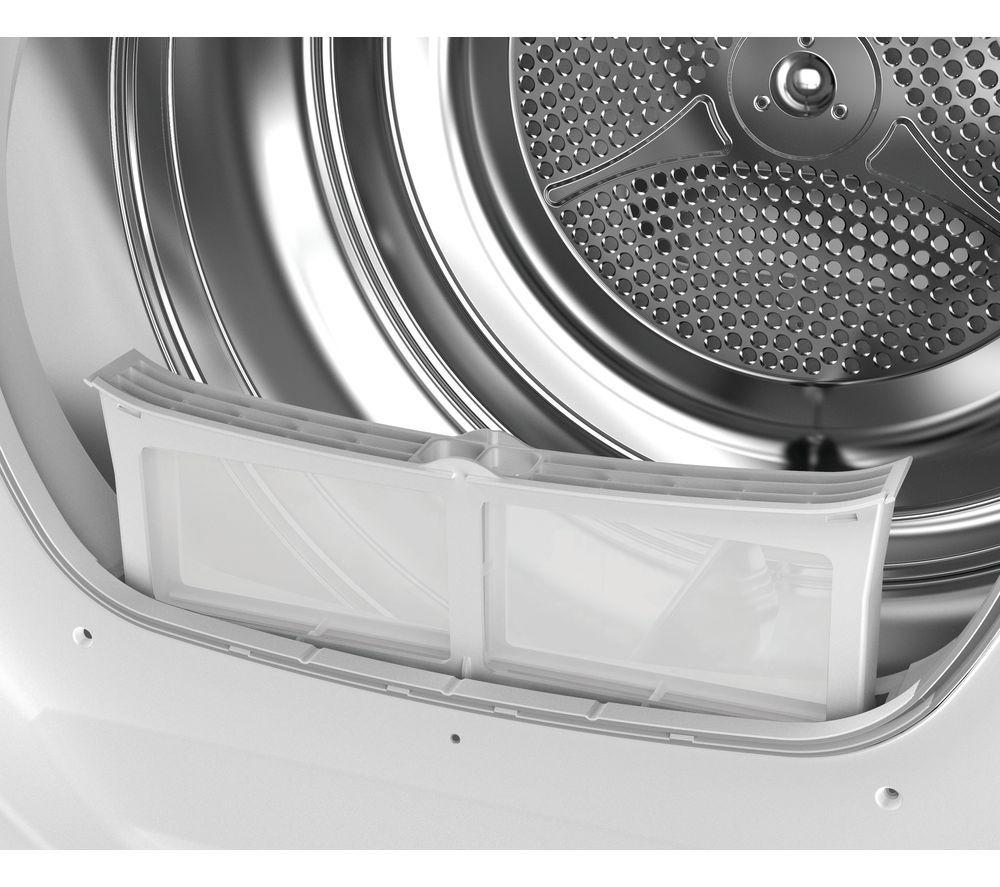 HOOVER BATD H7A1TCER-80 Integrated WiFi-enabled 7 kg Heat Pump Tumble Dryer image number 4 of 6