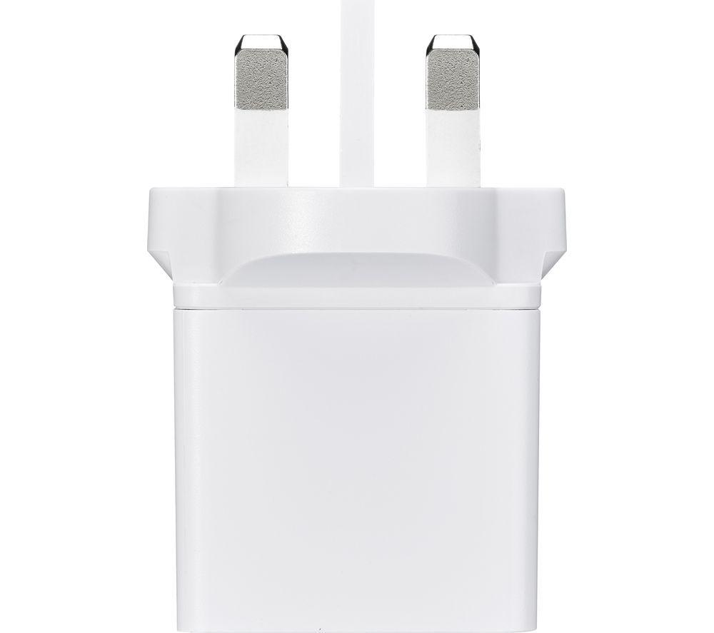 GOJI 12 W Universal USB Plug Charger - White image number 2 of 2