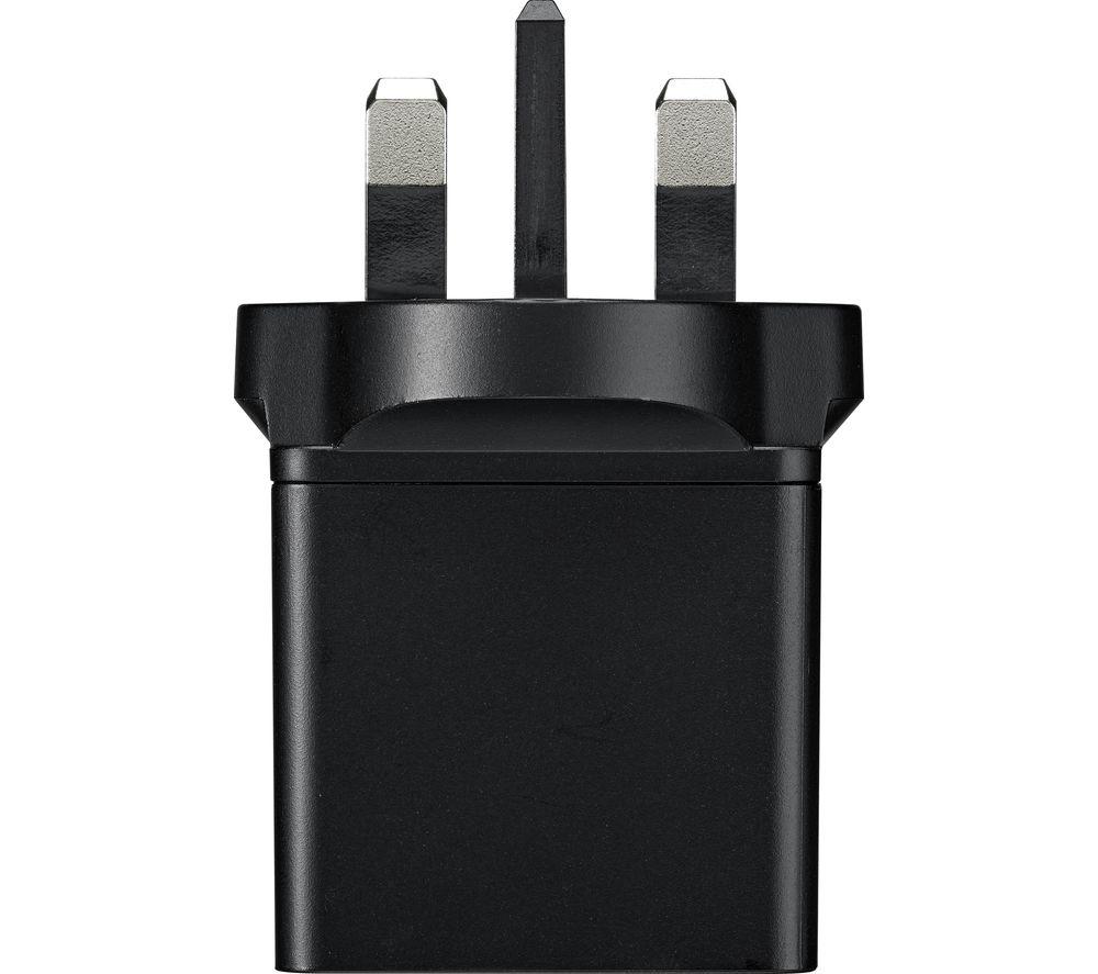 GOJI 12 W Universal USB Plug Charger - Black image number 2 of 2