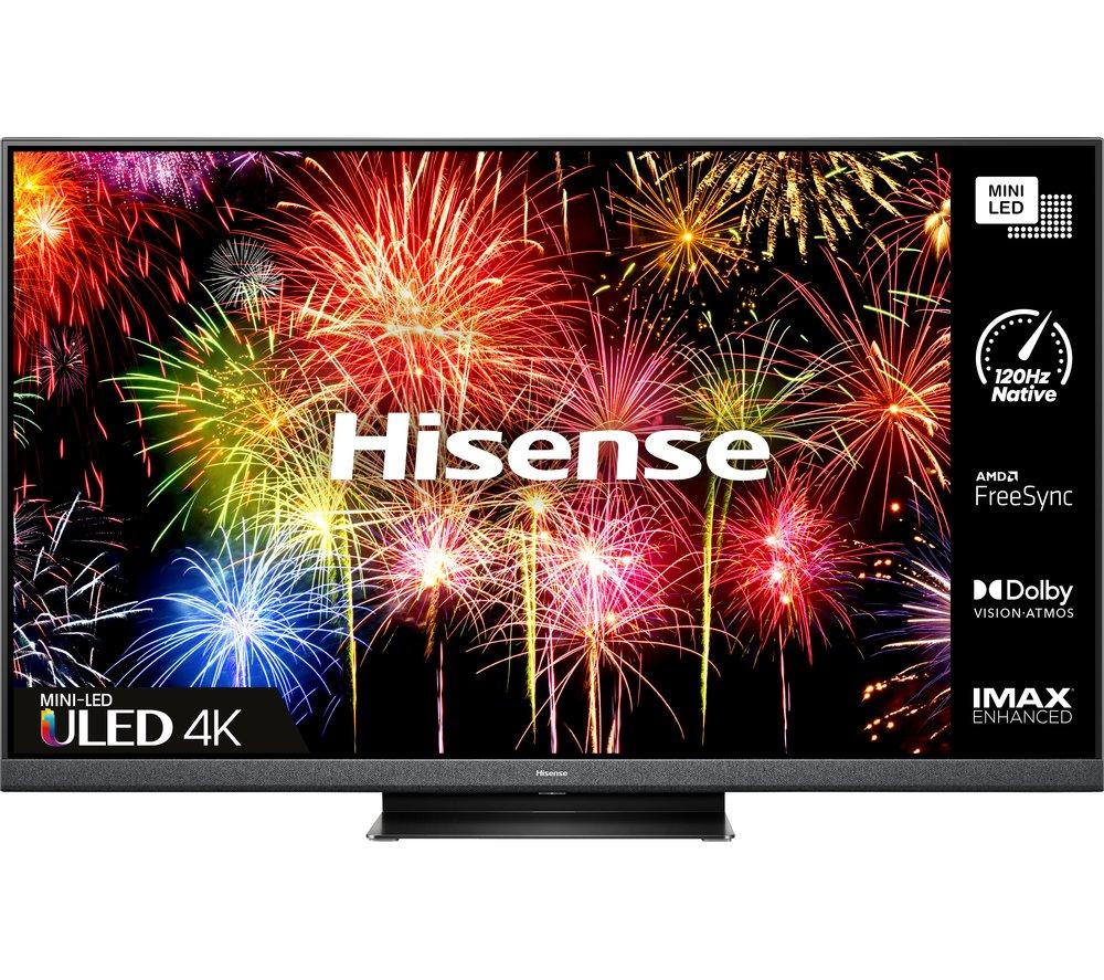 Buy HISENSE 65U8HQTUK 65" 4K Ultra HD HDR MiniLED ULED TV with Amazon