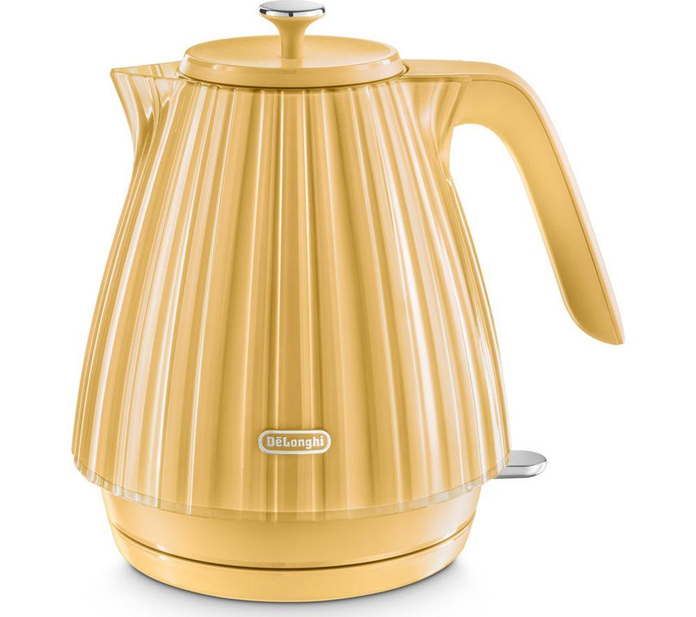 DELONGHI Ballerina KBD3001.Y Jug Kettle - Yellow