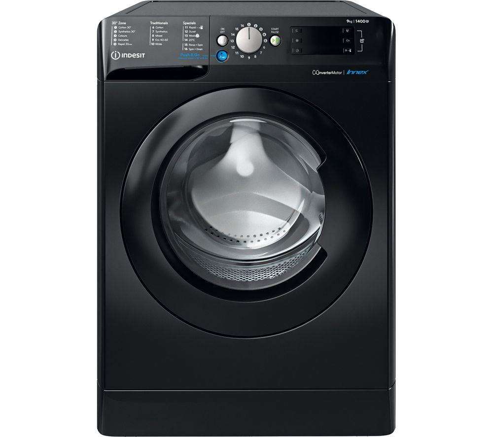 Currys black shop washing machine