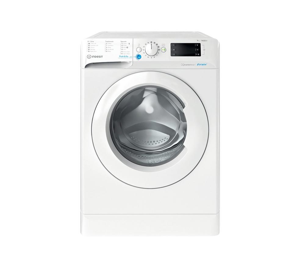 INDESIT BWE 91496X W UK N 9 kg 1400 Spin Washing Machine - White White