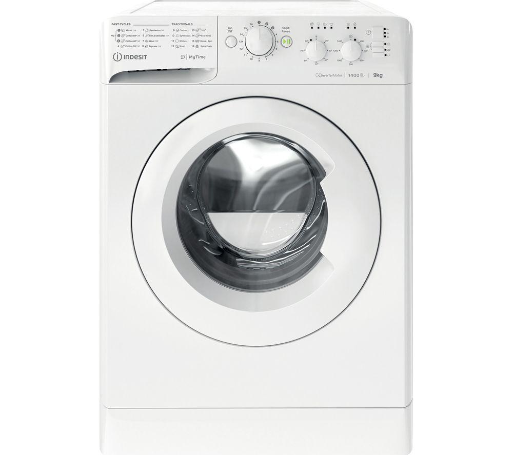 INDESIT MTWC 91495 W UK N 9 kg 1400 Spin Washing Machine - White, White