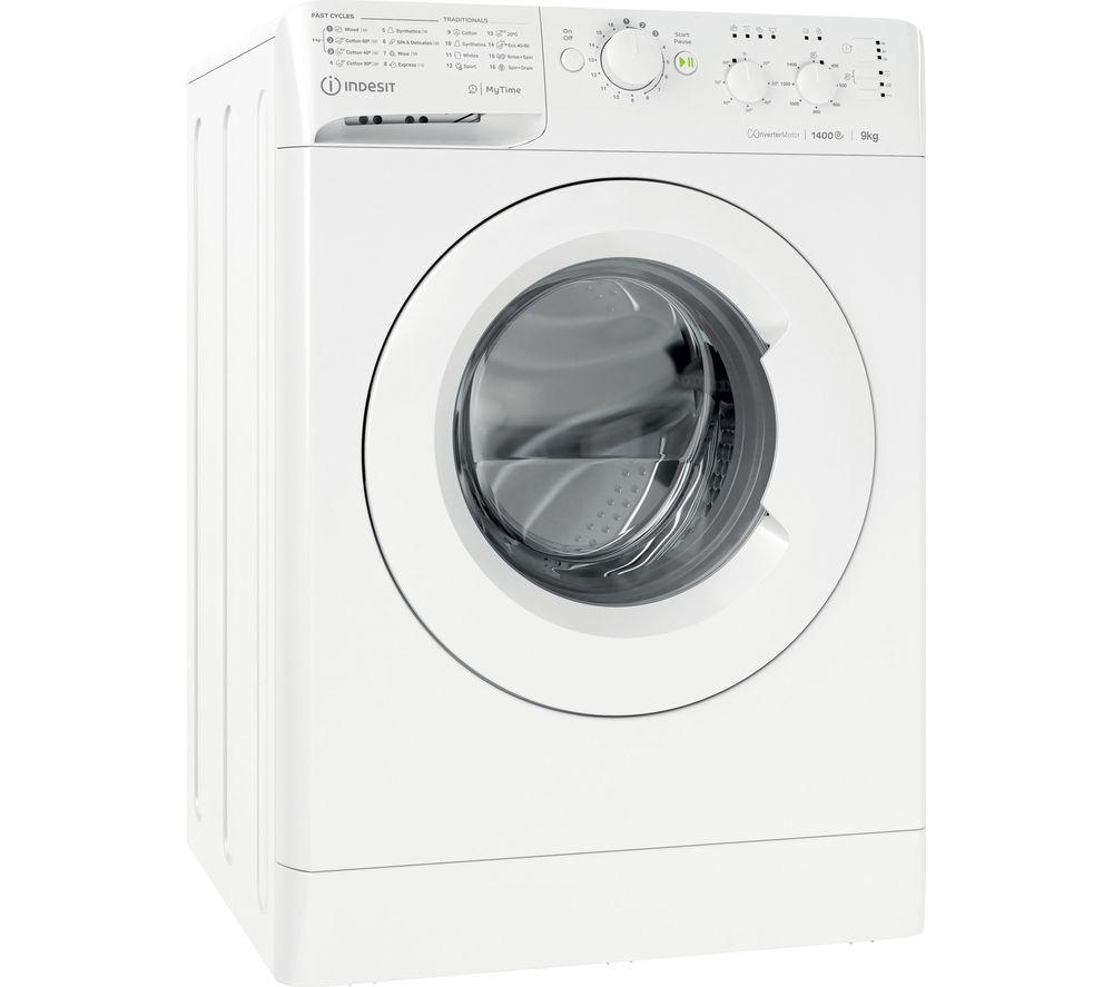 INDESIT MTWC 91495 W UK N 9 kg 1400 Spin Washing Machine - White image number 2 of 10