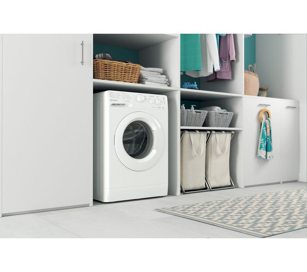INDESIT MTWC 91495 W UK N 9 kg 1400 Spin Washing Machine - White image number 10 of 10