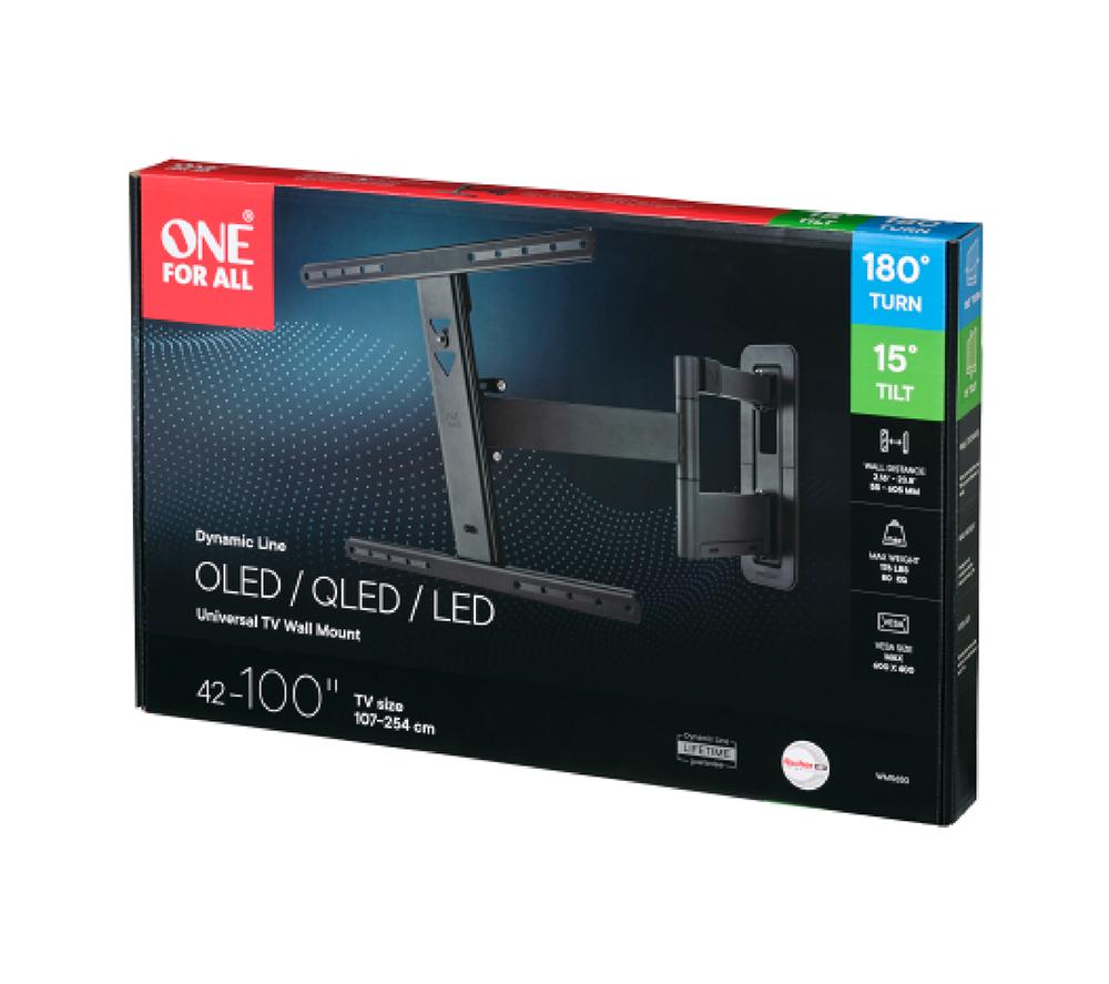 ONE FOR ALL WM5650 Full Motion 42-100" TV Bracket image number 8 of 8