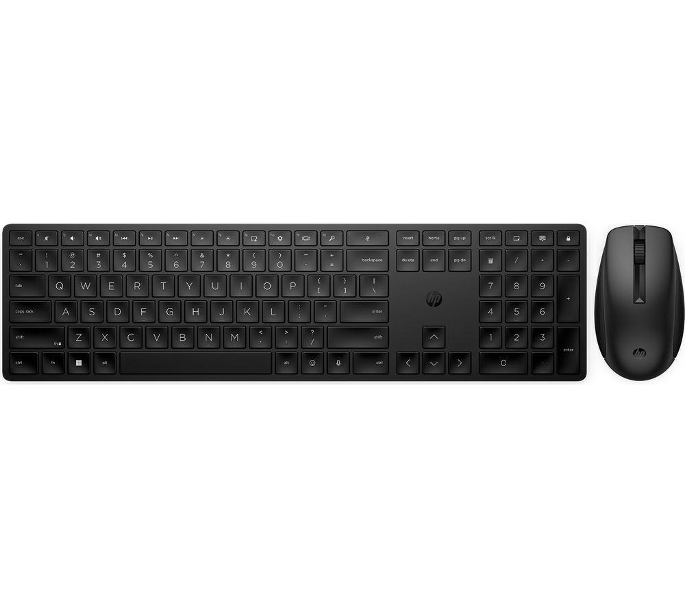 HP 650 Wireless Keyboard & Mouse Set - Black