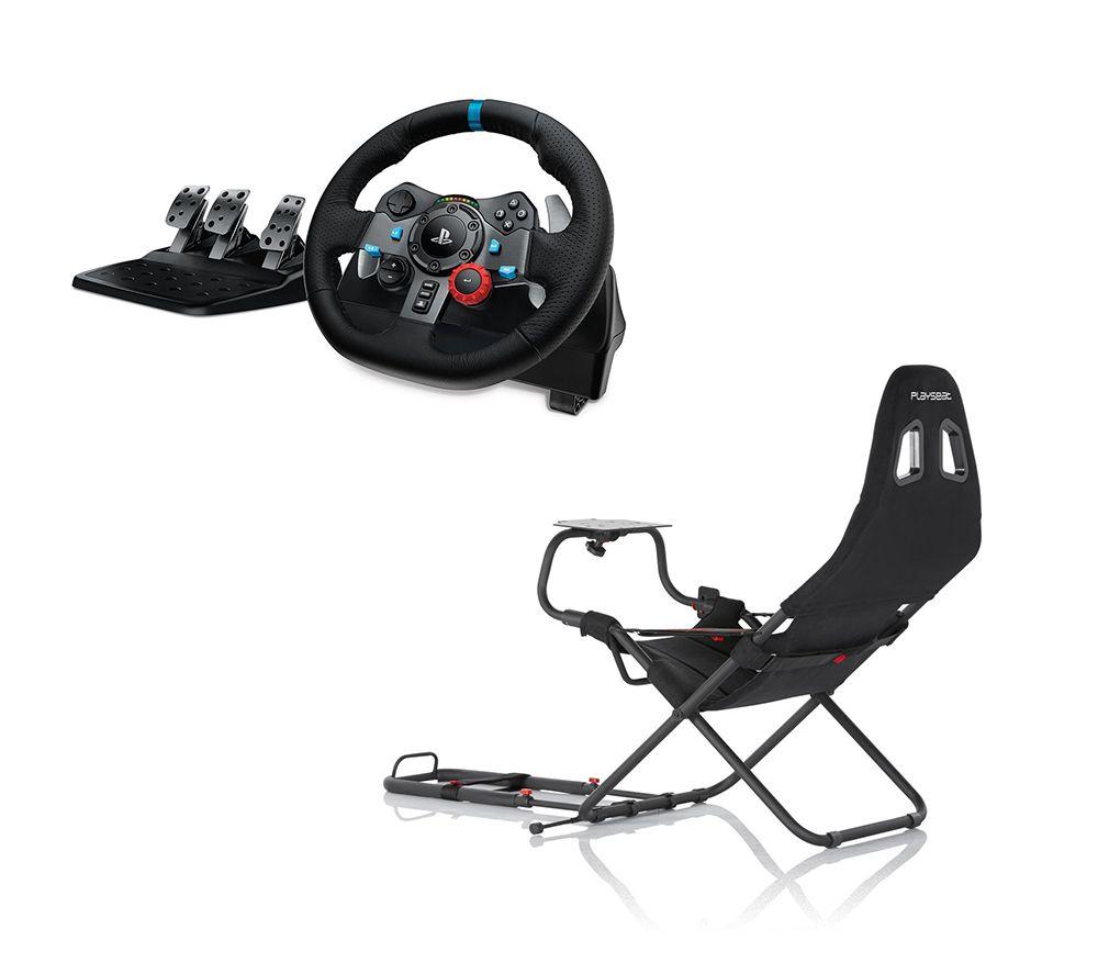 protest Ægte Hr Buy LOGITECH Driving Force G29 Racing Wheel, Pedals & Playseat Challenge  Gaming Chair Bundle | Currys