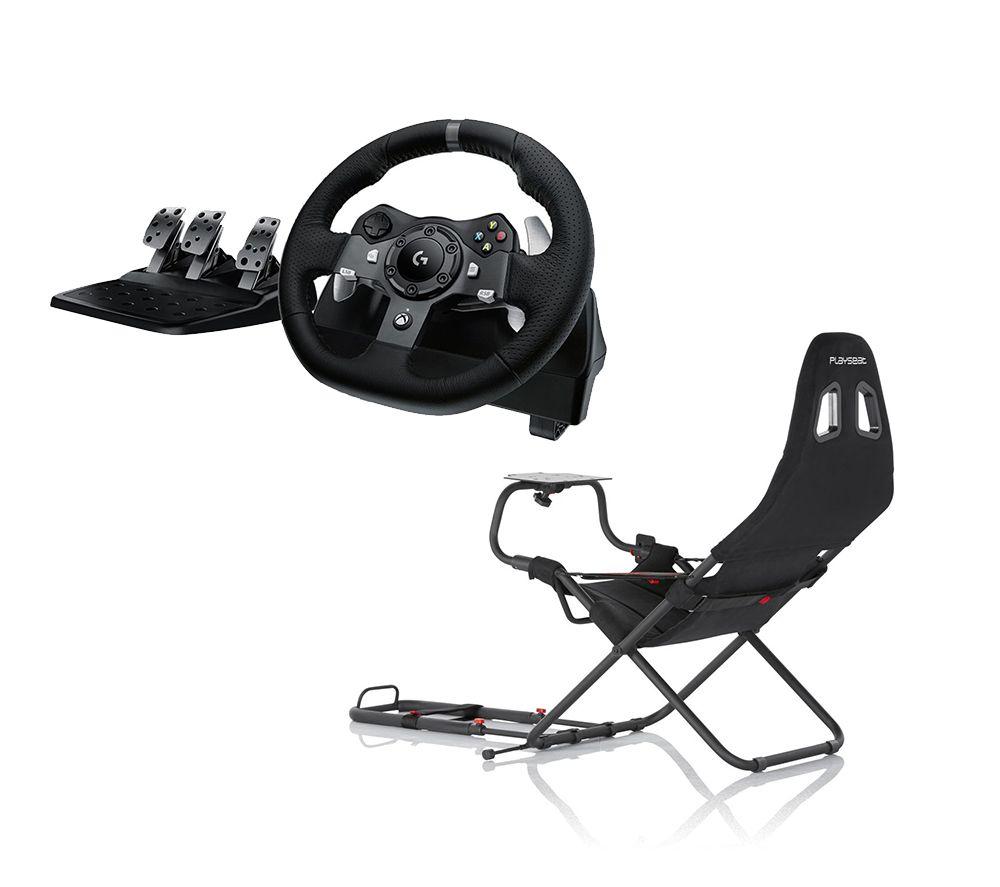 Buy LOGITECH Driving Force G920 Xbox & PC Racing Wheel, Pedals ...