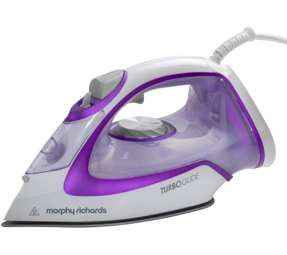 MORPHY RICHARDS Turbo Glide 302000 Steam Iron - Purple & White