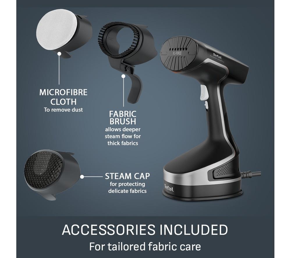 TEFAL Access Steam Force DT8270G0 Clothes Steamer - Black & Silver image number 6 of 11