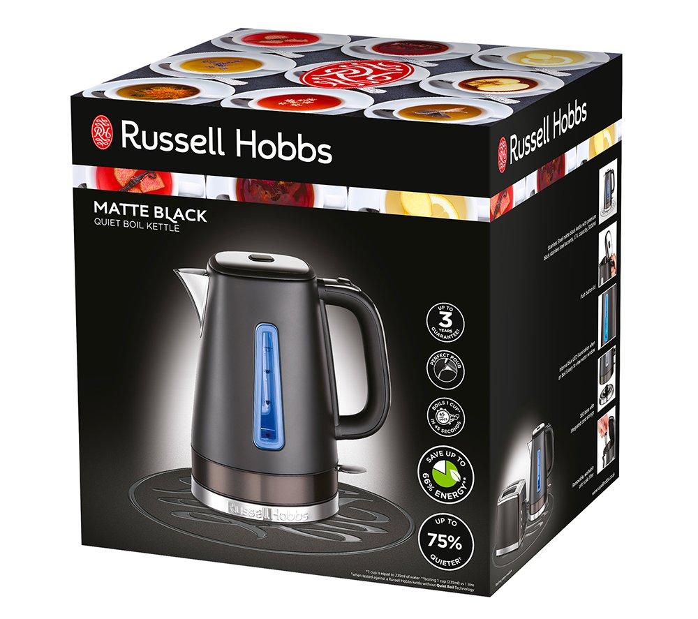 RUSSELL HOBBS 26140 Jug Kettle - Matte Black image number 10 of 10