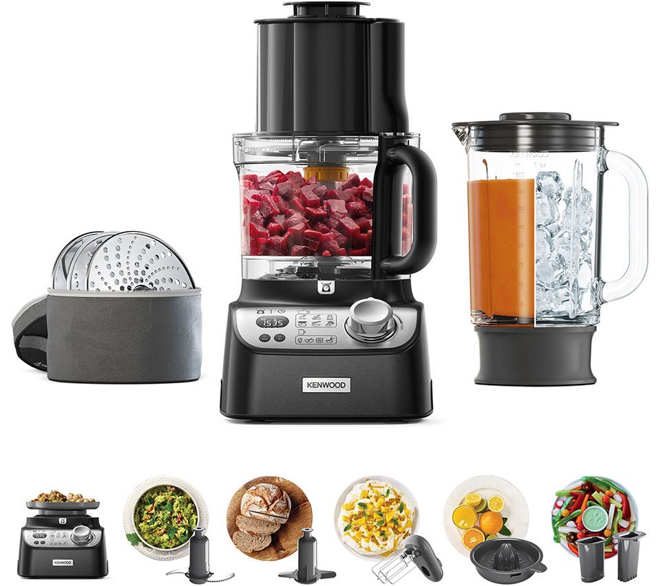 KENWOOD (KEN) Autograph MultiPro XL Weigh+ Food Processor - Black