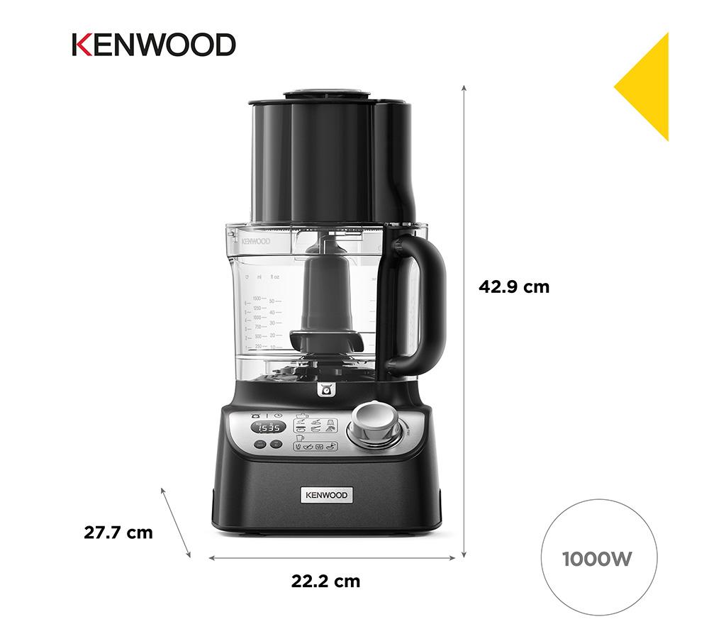 KENWOOD Autograph MultiPro XL Weigh+ Food Processor - Black image number 5 of 7