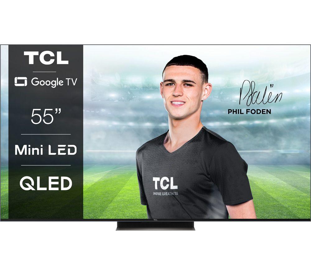 55" TCL 55C835K  Smart 4K Ultra HD HDR Mini LED QLED TV with Google Assistant review
