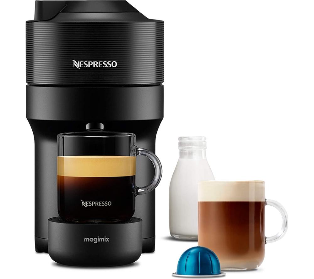 NESPRESSO by Magimix Vertuo Pop 11729 Smart Coffee Machine - Liquorice Black