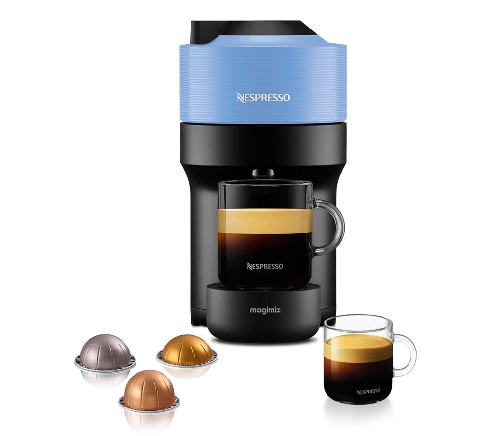 NESPRESSO by Magimix Vertuo Pop 11731 Smart Coffee Machine - Pacific Blue