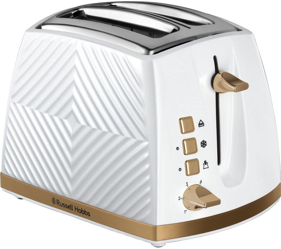 RUSSELL HOBBS Groove 26391 2-Slice Toaster - White