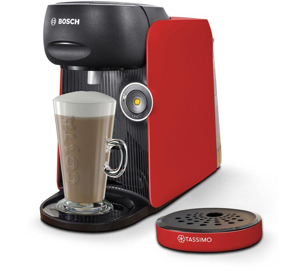 TASSIMO by Bosch Finesse TAS16B3GB Coffee Machine Red