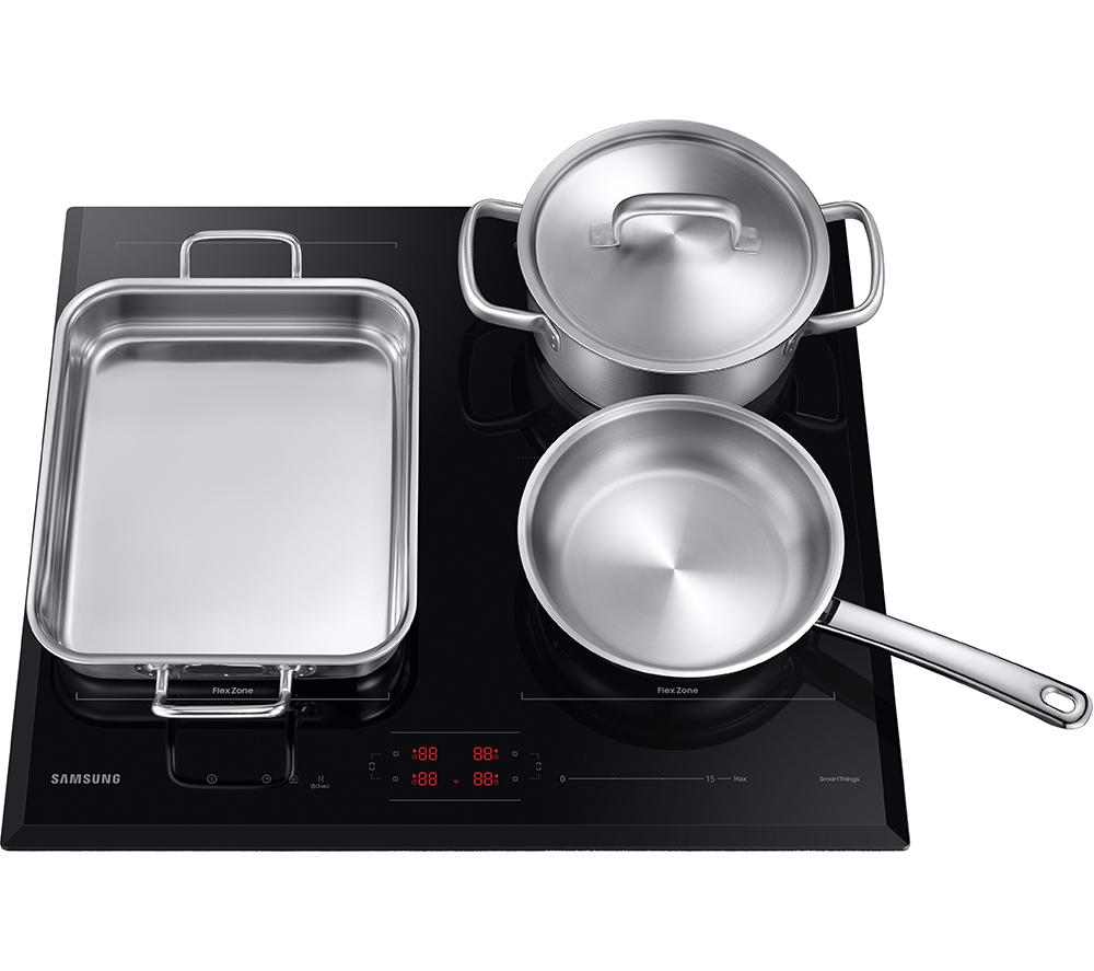 SAMSUNG NZ64B5066KK/U1 59 cm Electric Induction Smart Hob - Black image number 3 of 9
