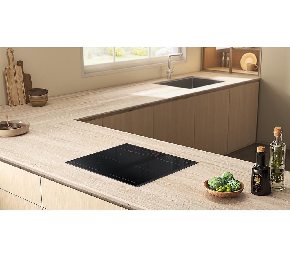 SAMSUNG NZ64B5066KK/U1 59 cm Electric Induction Smart Hob - Black image number 9 of 9