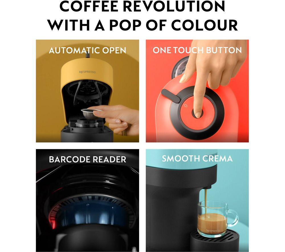 NESPRESSO by Krups Vertuo Pop XN920440 Smart Coffee Machine - White image number 5 of 10