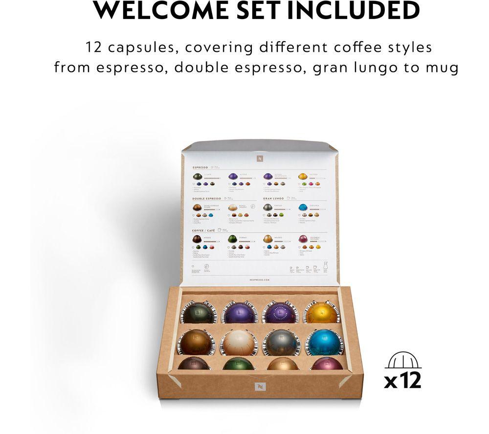 NESPRESSO by Krups Vertuo Pop XN920440 Smart Coffee Machine - White image number 7 of 10