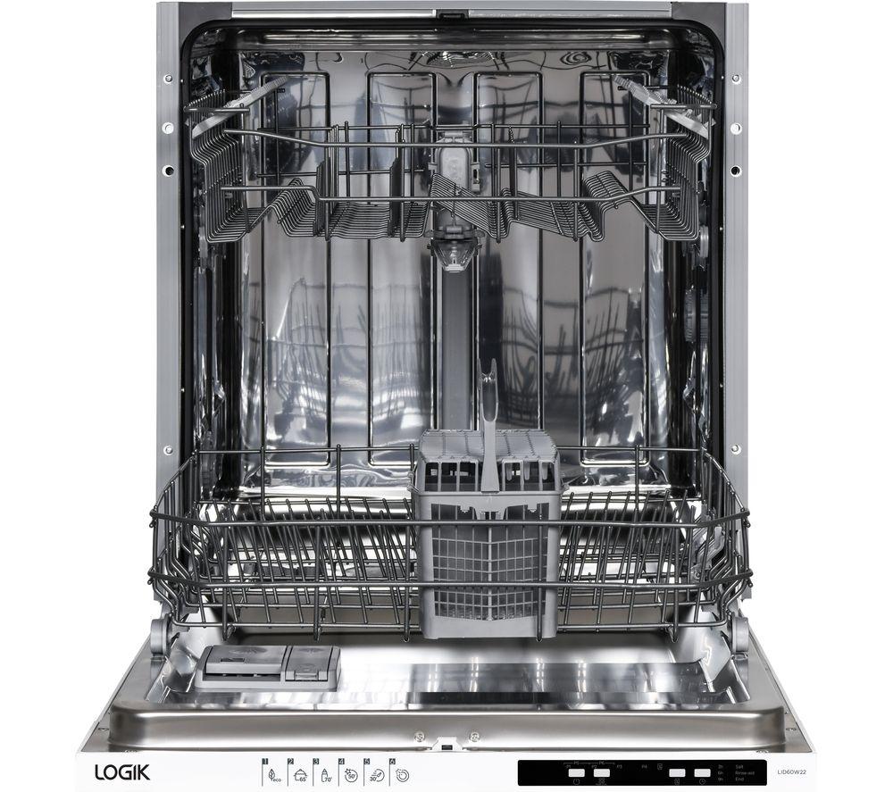 Buy LOGIK LID60W22 Fullsize Fully Integrated Dishwasher Currys