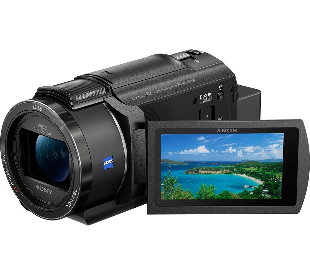 SONY Handycam FDR-AX43 4K Ultra HD Camcorder - Black, Black