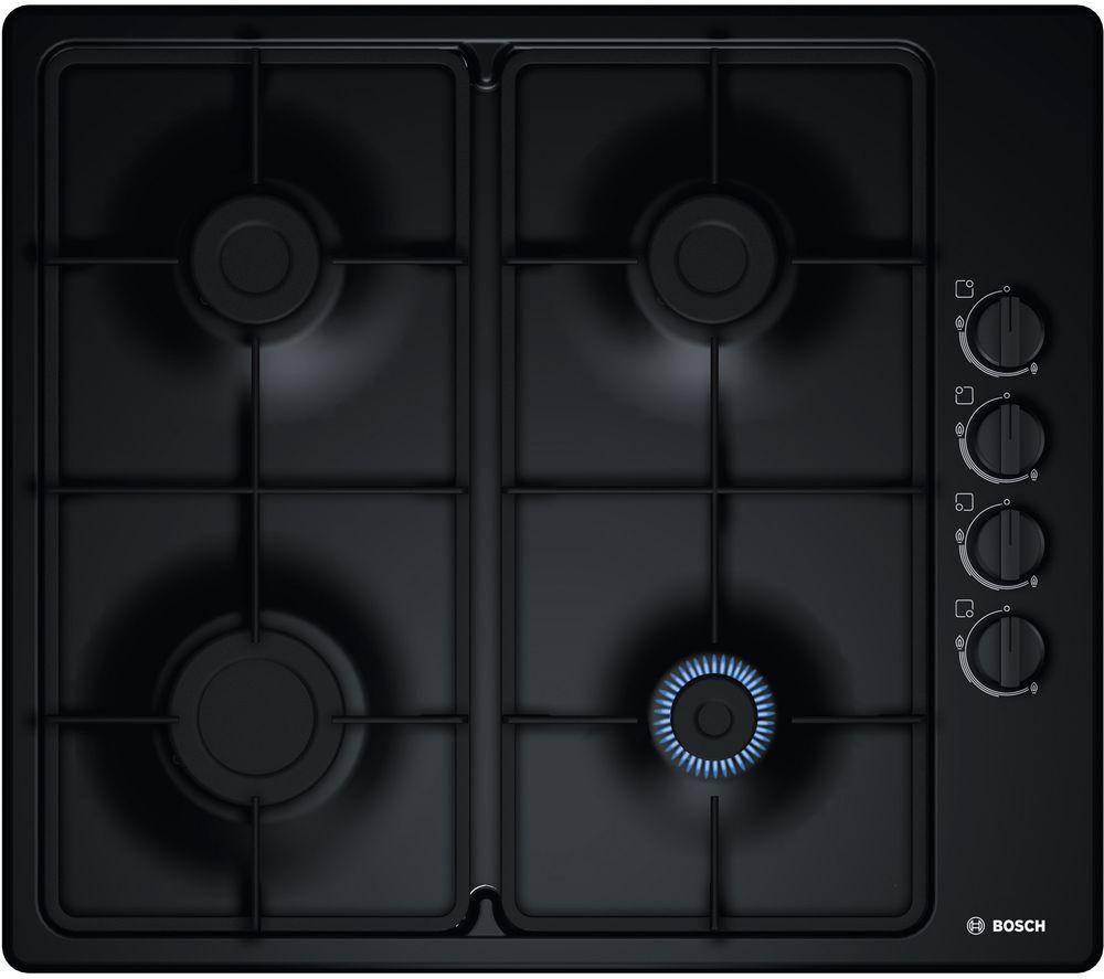 Buy BOSCH Series 2 PBP6B6B60 58 cm Gas Hob Black Currys