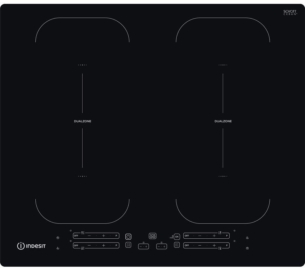 INDESIT IB 88B60 NE Electric Ceramic Hob - Black, Black