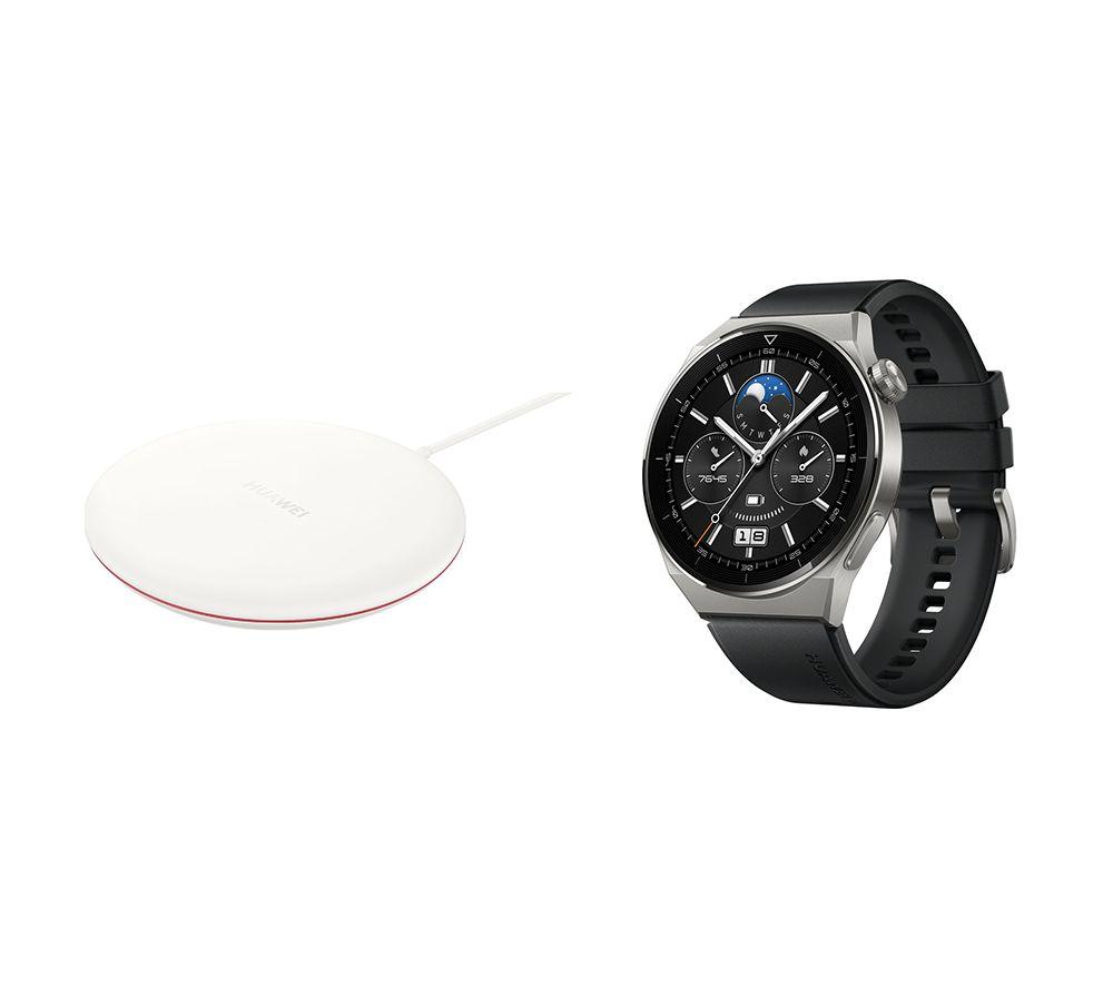 Buy HUAWEI Watch GT 3 Pro Titanium Wireless Charger Bundle