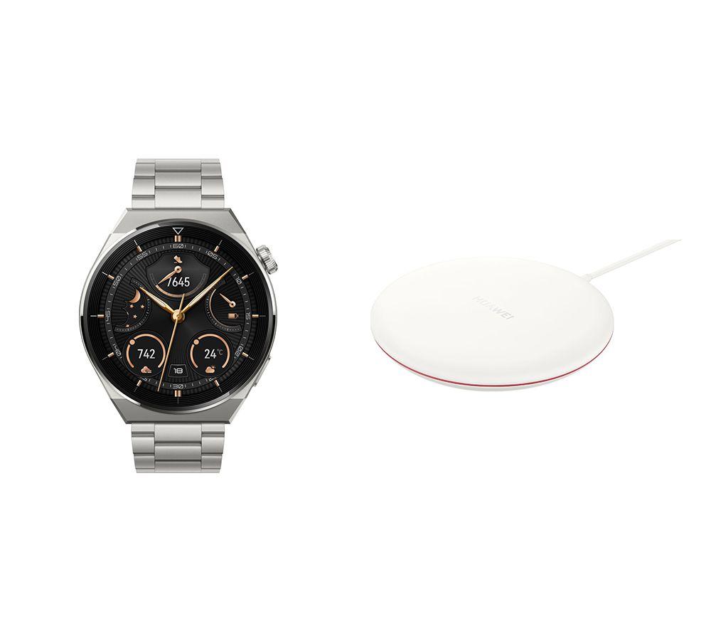 Huawei Watch GT 3 Pro Titanium & Wireless Charger Bundle review