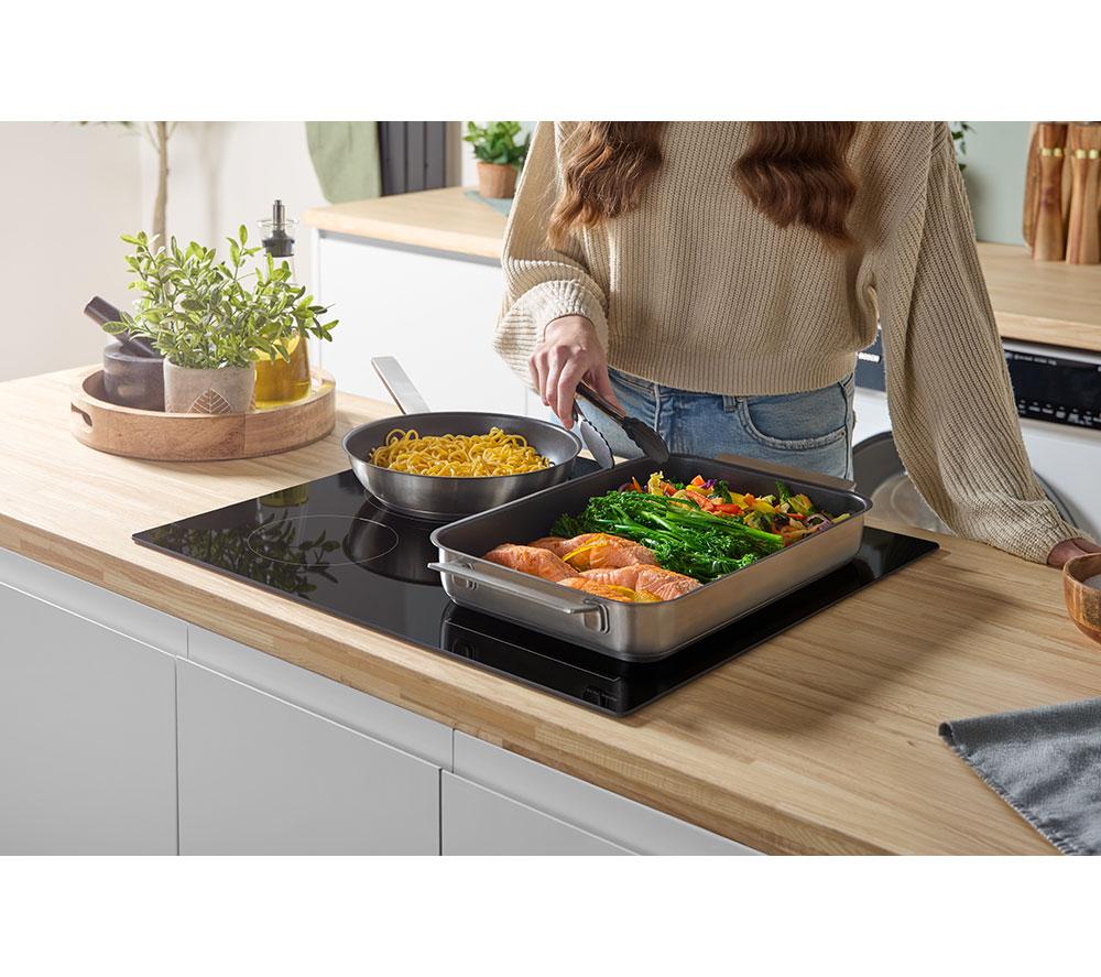 BOSCH Series 4 CombiZone PWP611BB5B 59 cm Plug-in Electric Induction Hob - Black image number 7 of 21