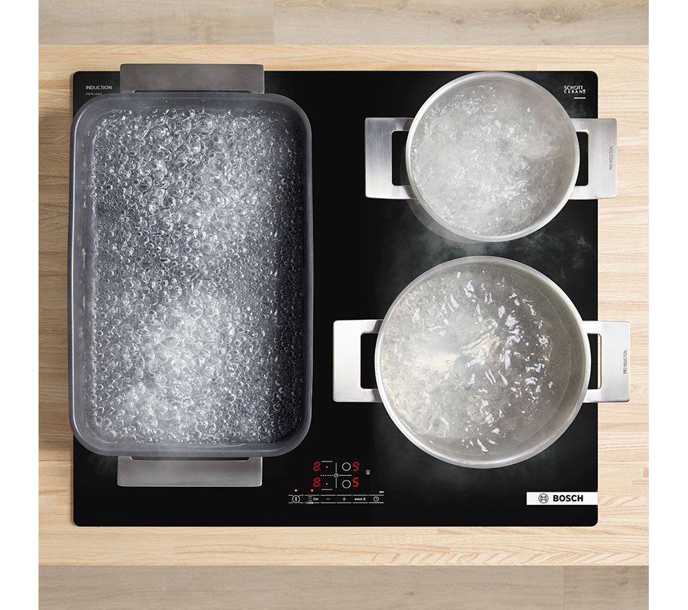 BOSCH Series 4 CombiZone PWP611BB5B 59 cm Plug-in Electric Induction Hob - Black image number 10 of 21