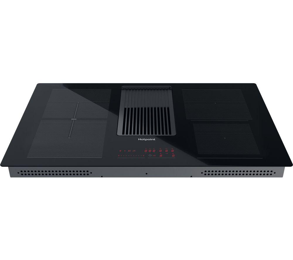 HOTPOINT PVH 92 B K 83 cm Vented Hob - Black image number 2 of 10