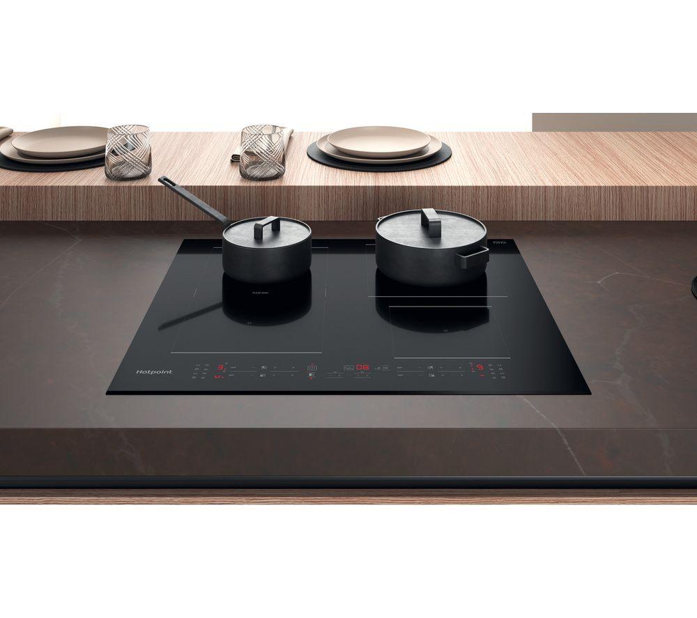 HOTPOINT TB 7960C BF 59 cm Electric Induction Hob - Black image number 3 of 14