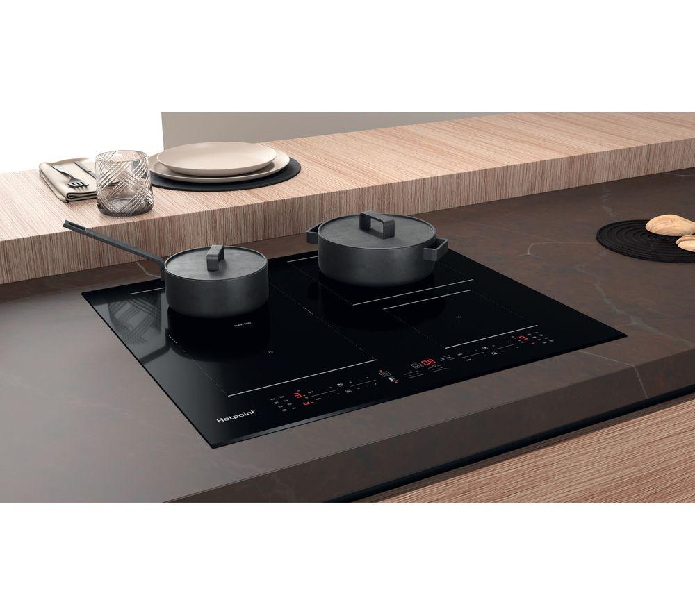 HOTPOINT TB 7960C BF 59 cm Electric Induction Hob - Black image number 4 of 14