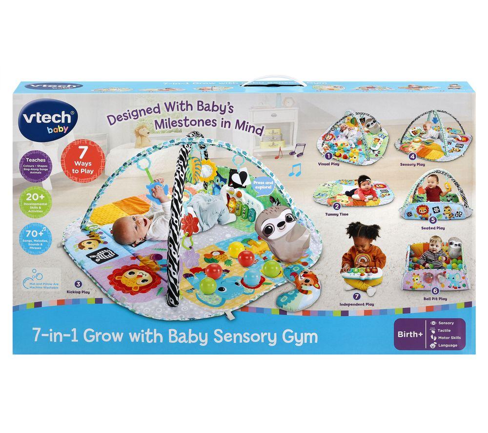 VTECH 7-in-1 Grow with Baby Sensory Gym image number 4 of 8