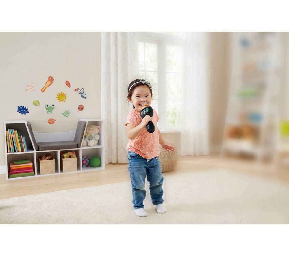 VTECH Singing Sounds Karaoke Microphone - Black image number 5 of 7
