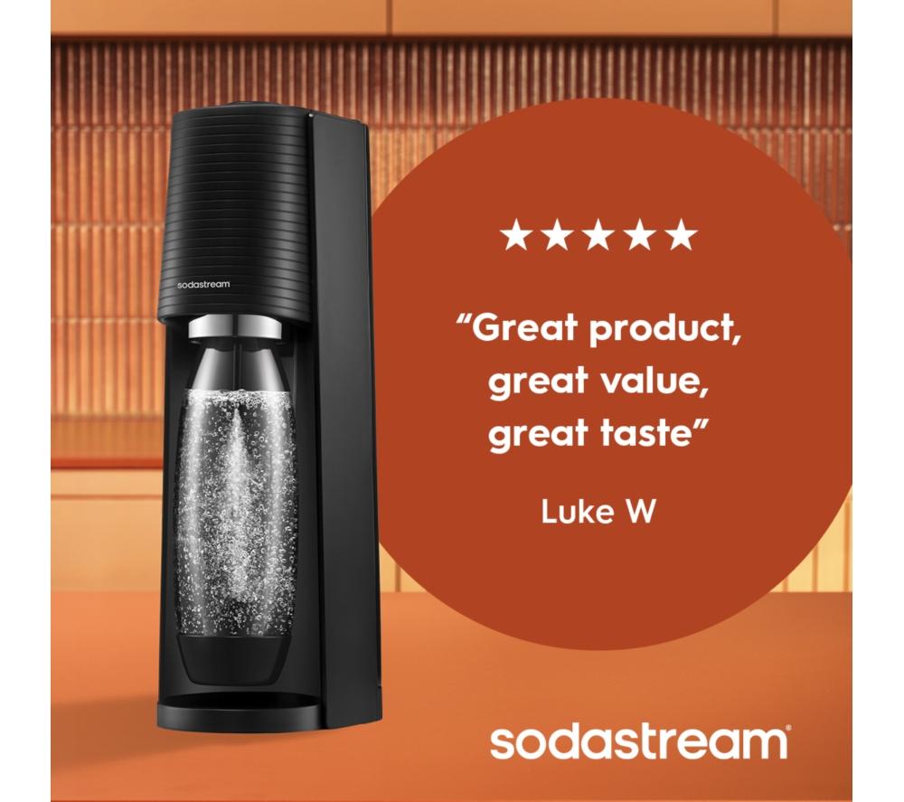 SODASTREAM Terra Sparkling Water Maker - Black image number 4 of 9